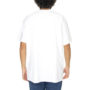 S/S Script Embroidery T-Shirt White / Black - Maglietta Girocollo Uomo Bianca I030435-00AXX  CARHARTT WIP 