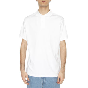 Hylton Interlock Polo Shirt White - Polo Uomo Bianca NML1445WH11  BARBOUR 