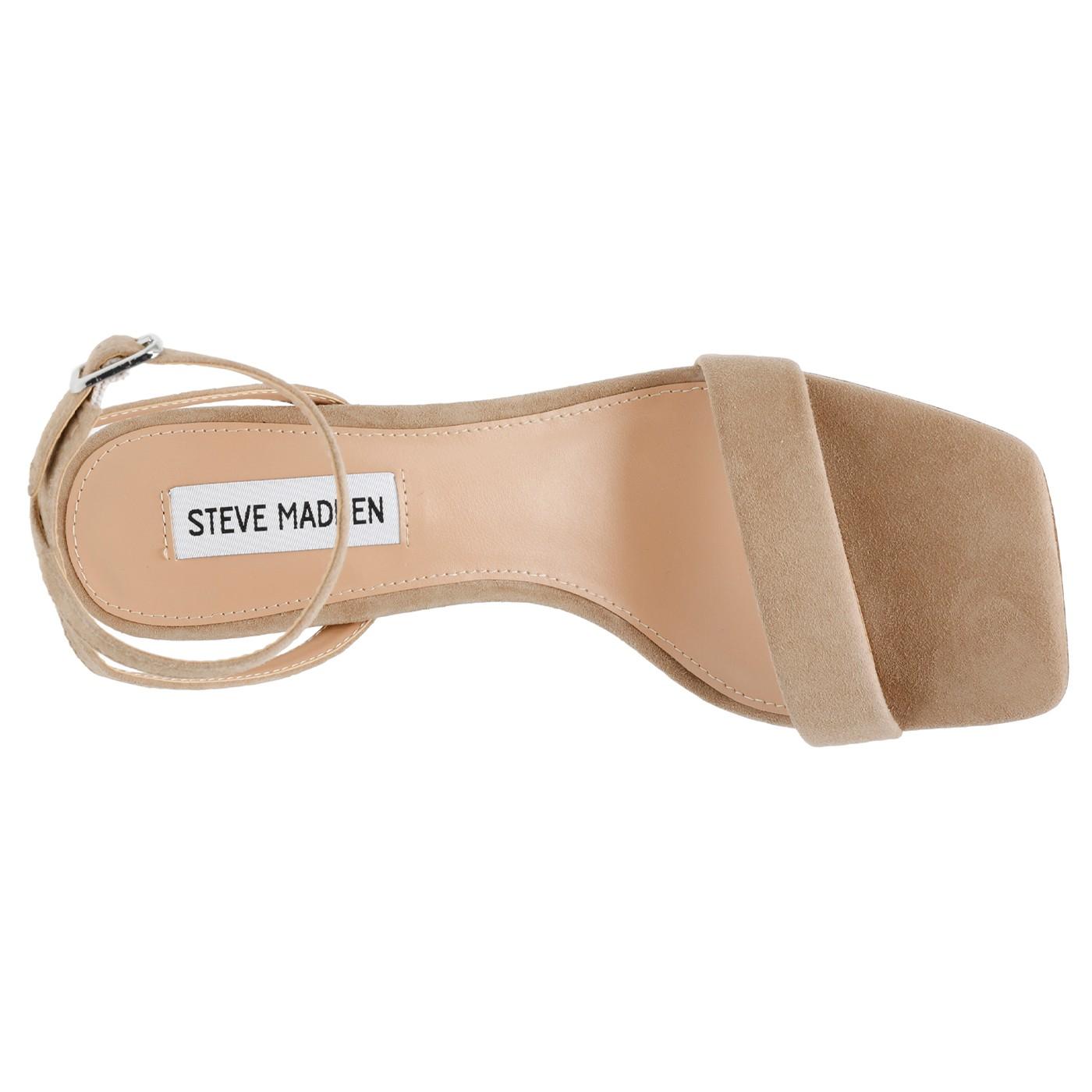 Luxe Tan Kid Suede - Sandali Donna Beige SMSLUXE-TAN  STEVE MADDEN 