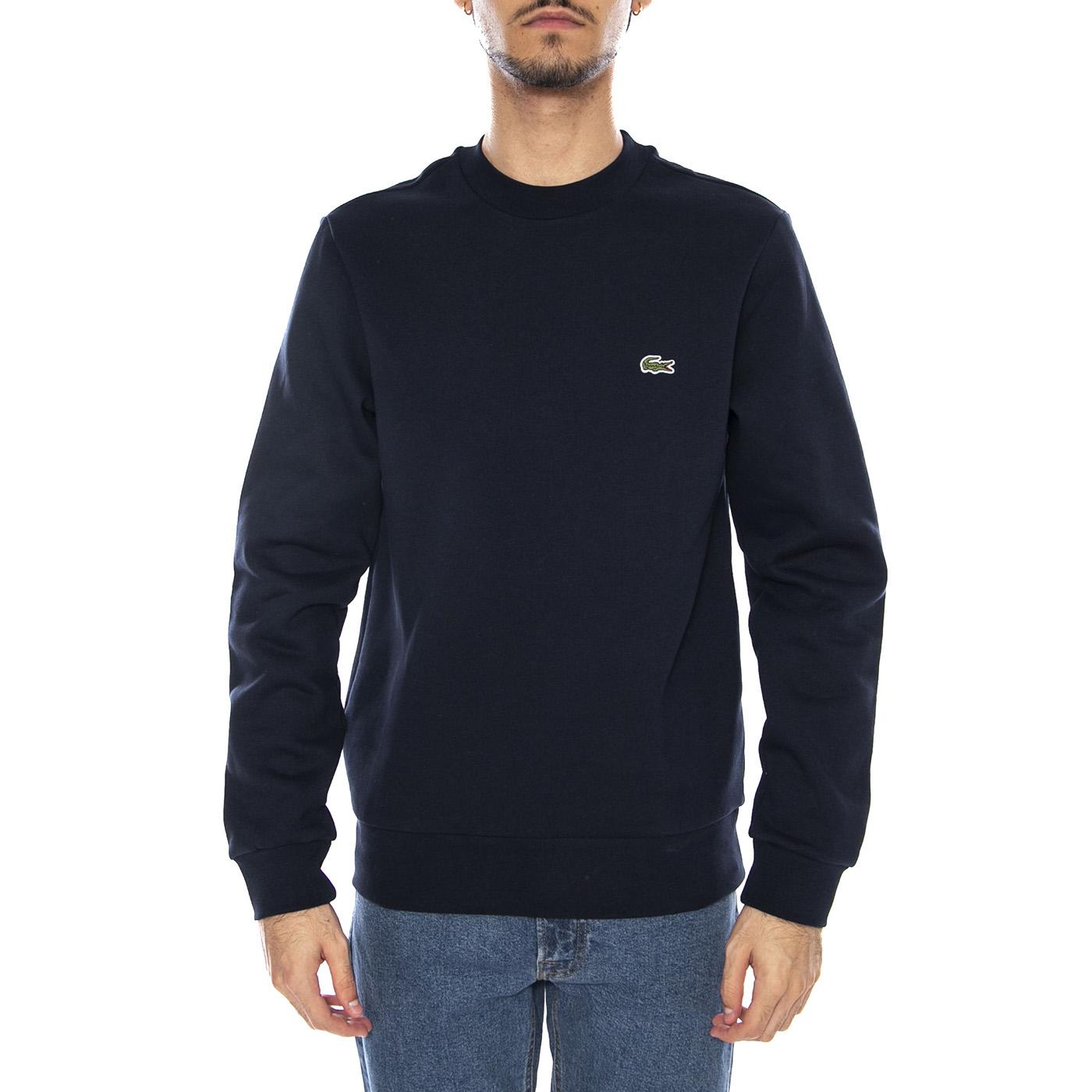 Sweatshirt SH9608-166 - Felpa Girocollo Uomo Blu SH9608-166  LACOSTE 