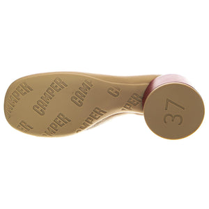 Nami Tea,Ultras.Cola/Niki Plaza-Tie-Tea Sandals - Sandali Donna Beige K201570-003  CAMPER 