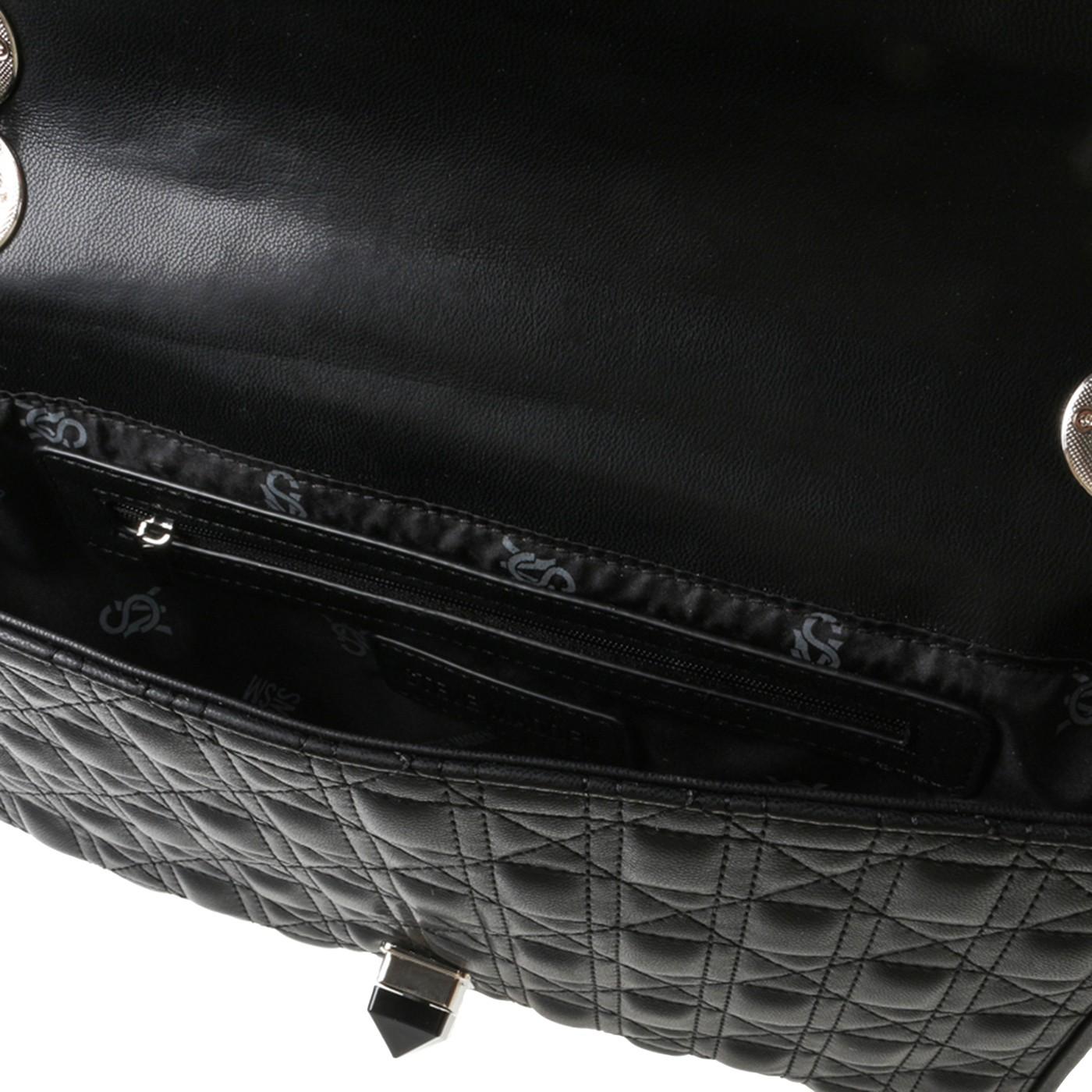 BCarmels Camel - Borsa a Tracolla Nera SMABCARMELS-BLA  STEVE MADDEN 