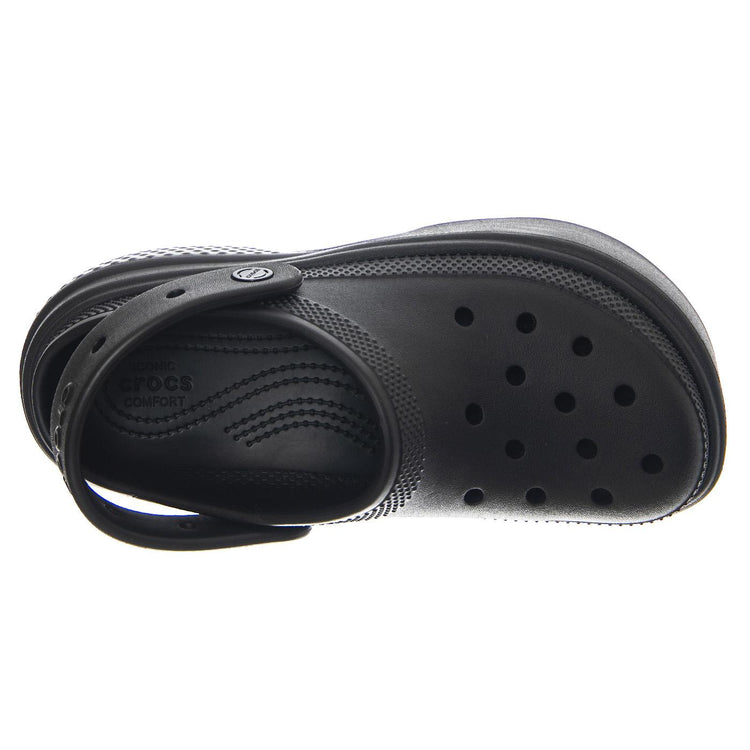 Stomp Clog Black - Sandali Donna Neri CR.209347-BLK  CROCS 