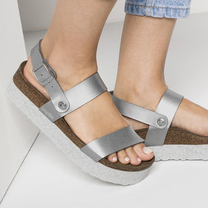 Cameron monochrome marble silver, Birko Flor 1009055  BIRKENSTOCK 