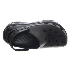 Classic Mega Crush Clog W Black - Sandali Donna / Uomo Neri CR.207988-BLK  CROCS 