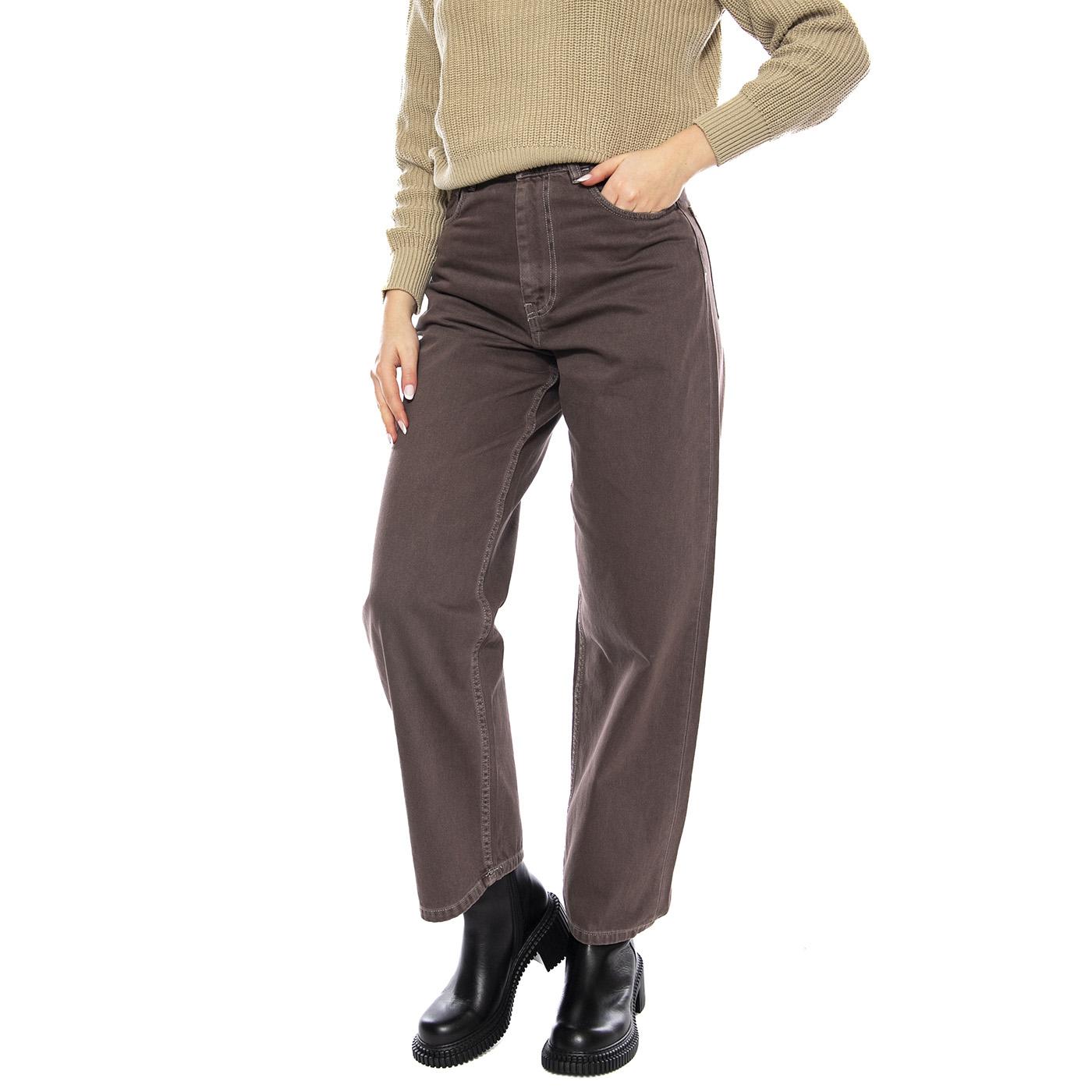 W Brandon Pant - Marrone - Pantaloni Donna I034837_33H_4J . CARHARTT WIP 