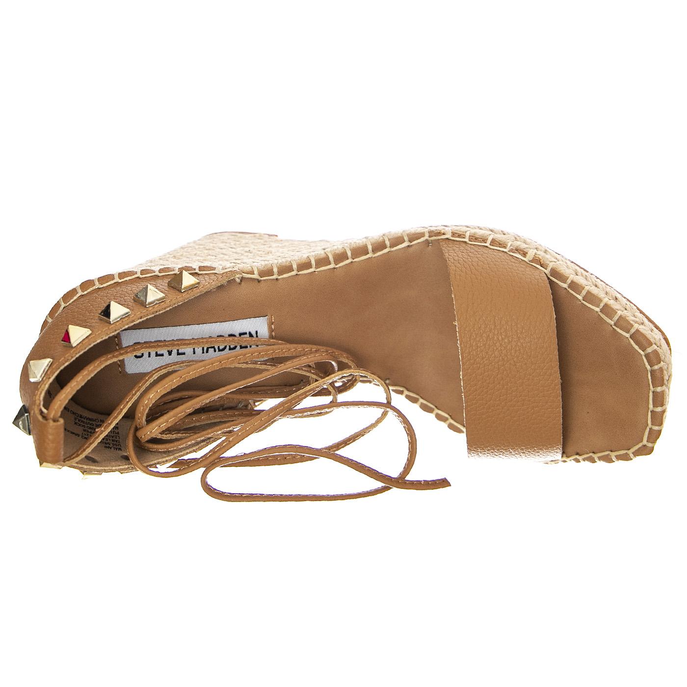 MALANI TAN LEATH - Sandali con Zeppa Donna Marroni SMSMALANI-TAN . STEVE MADDEN 