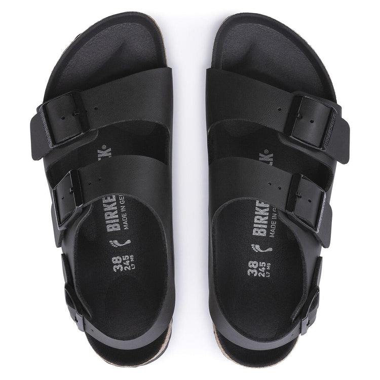 Milano Triples Black Birko Flor Sandals - Sandali Uomo Nero 1024998  BIRKENSTOCK 