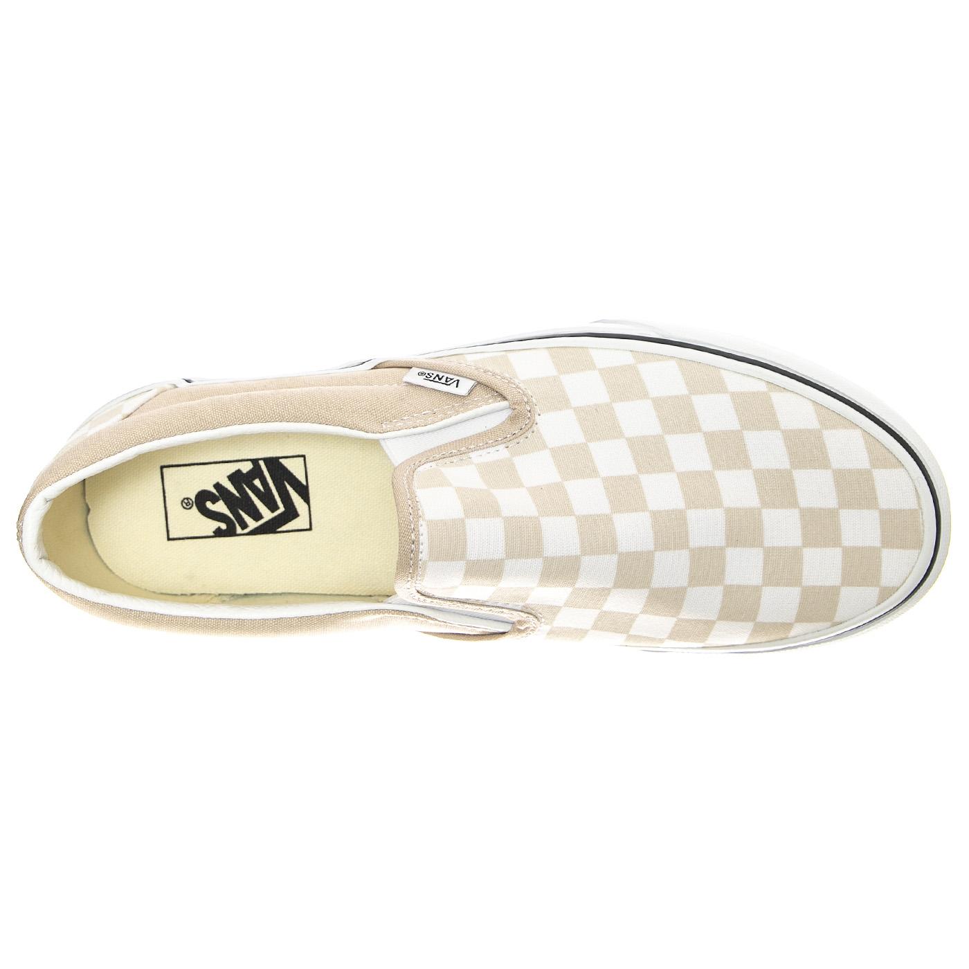 UA Classic Slip-On Color Theory Checkerboard French Oak - Scarpe Slip-On Profilo Basso Uomo Multicolore VN0A7Q5DBLL1  VANS 