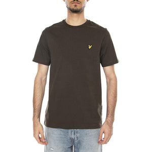 PLAIN T-SHIRT OLIVE - Maglietta Girocollo Uomo Verde TS400VOG W48 LYLE & SCOTT 