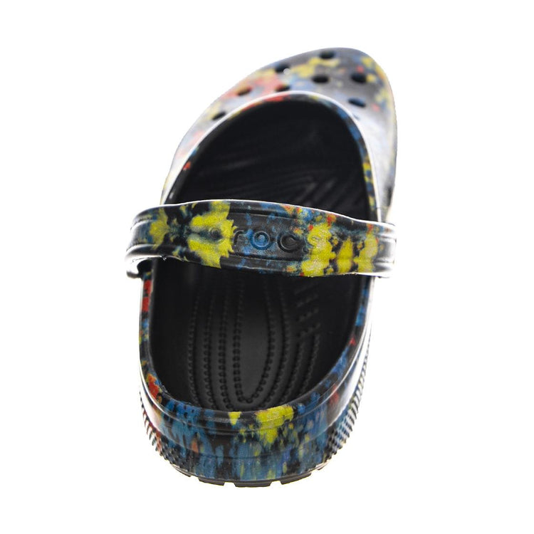 Mens Classic Tie Dye Graphic Clog Turq Tonic / Mullti Sandals US 4 CR.205453-TTMT  CROCS 