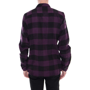 Sacramento Plum Black/Purple - Camicia Uomo Viola / Nera 05 200142-PL . DICKIES 