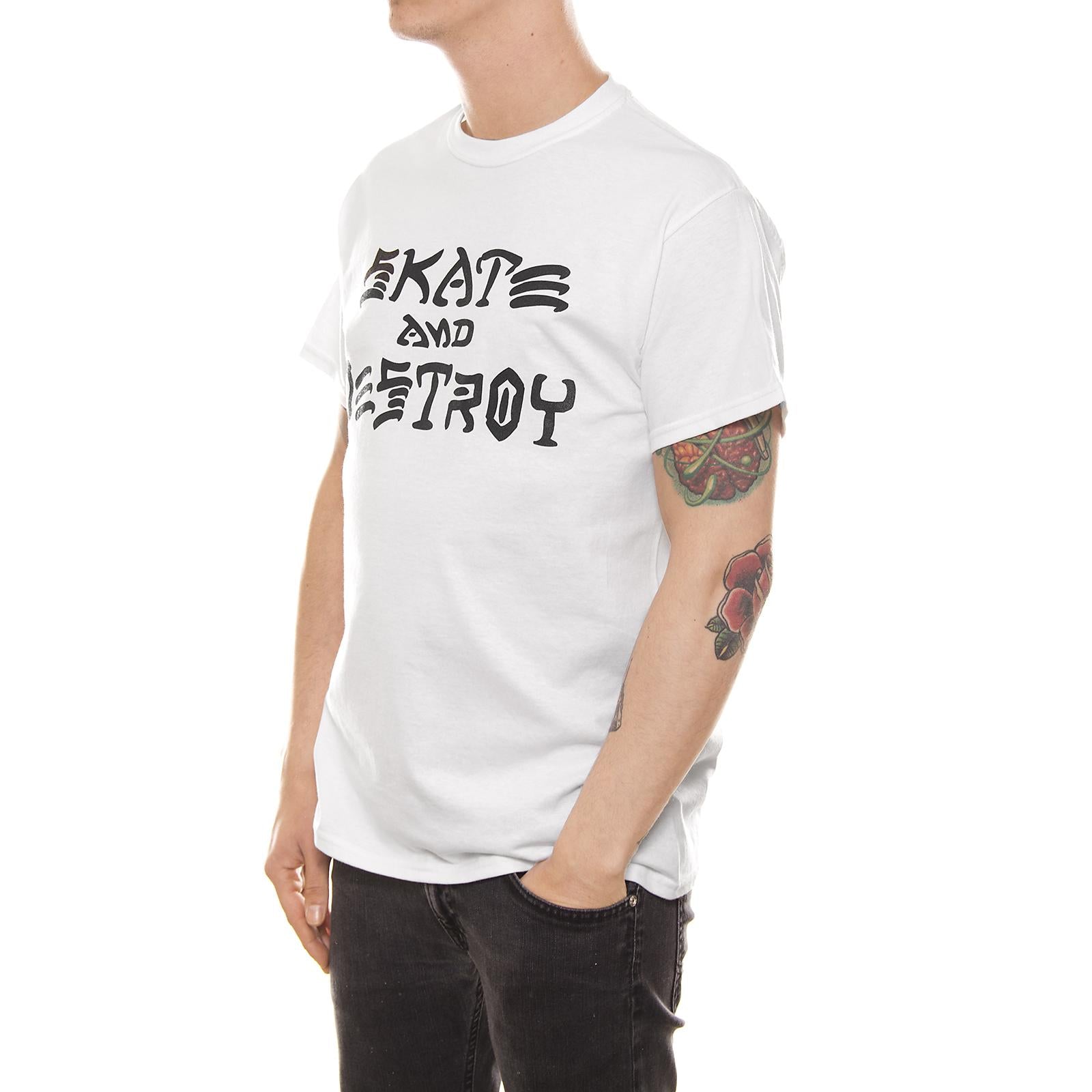 SKATE AND DESTROY WHITE 311003 WHT  THRASHER 