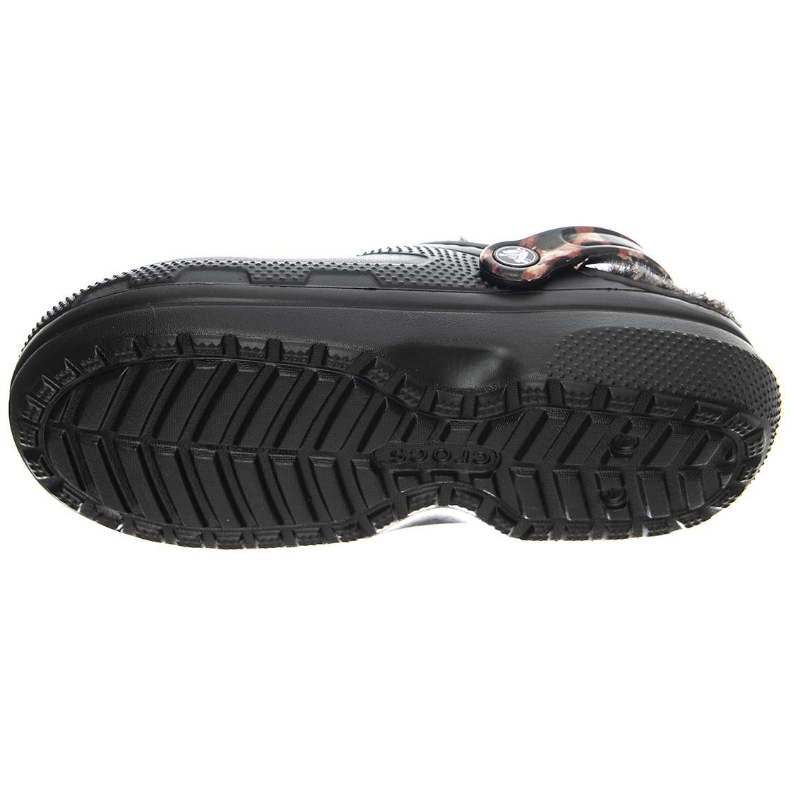 Classic Lined Animal Remix Clog W Black / Multi Animal - Sandali Donna Neri / Multi CR.207842-BKMA  CROCS 