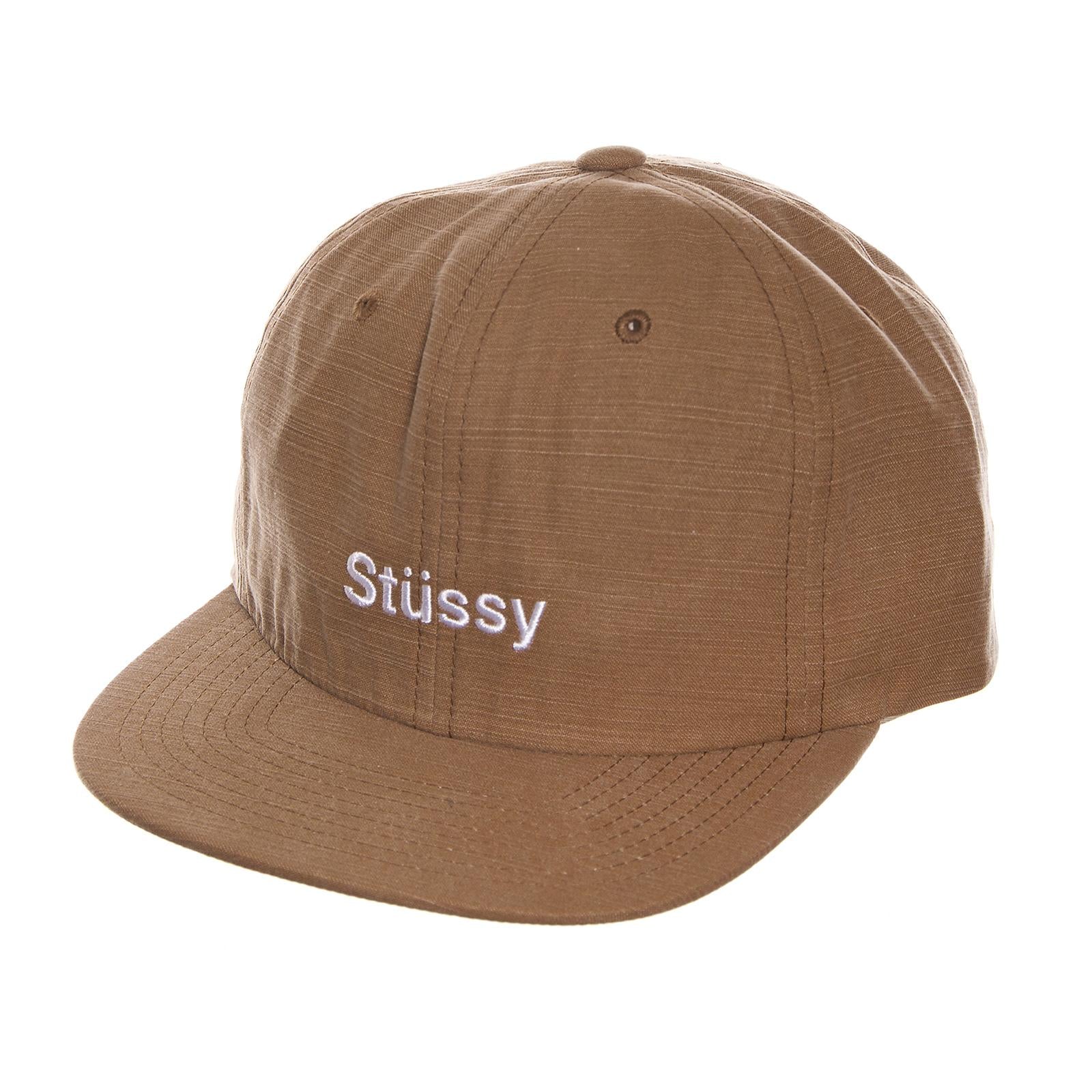 LOGO FUSION CAP BROWN 131691-BROWN  STUSSY 