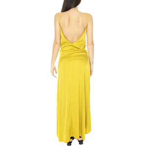 W' Oliva 311SD15058  - Abito Donna Giallo 311SD15058-S2778  ALESSIA SANTI 
