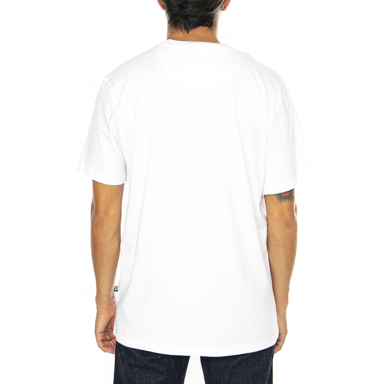 Hudson Script T-Shirt Bright White - Maglietta Girocollo Uomo Bianca PFD0299-002  PENFIELD 