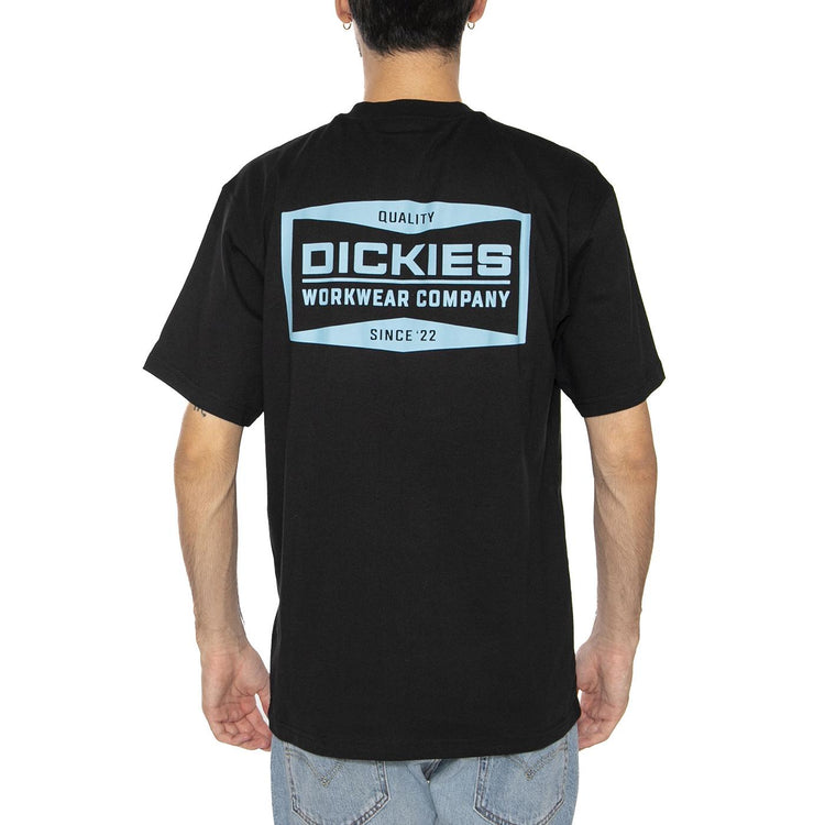 Boliva Tee SS Black - Maglietta Girocollo Uomo Nera DK0A87QKBLK1  DICKIES 