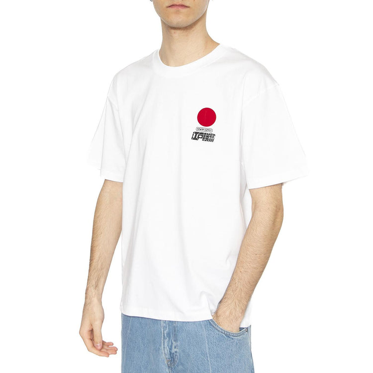 Sun TS SS White - Maglietta Girocollo Uomo Bianca I035002.02.00. 02,00 EDWIN 