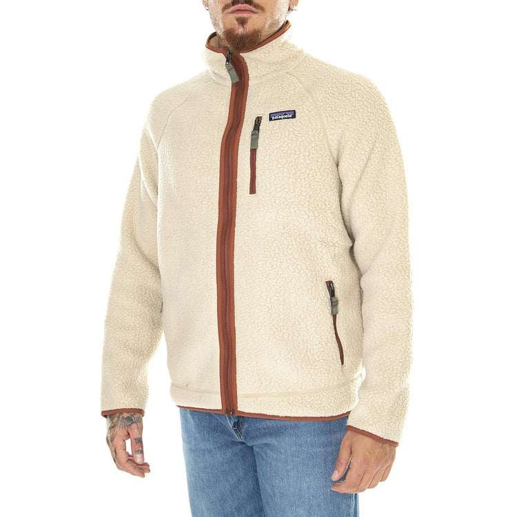 M's Retro Pile Jacket Beige - Giacca Invernale Uomo Beige 22801-EKSI  PATAGONIA 