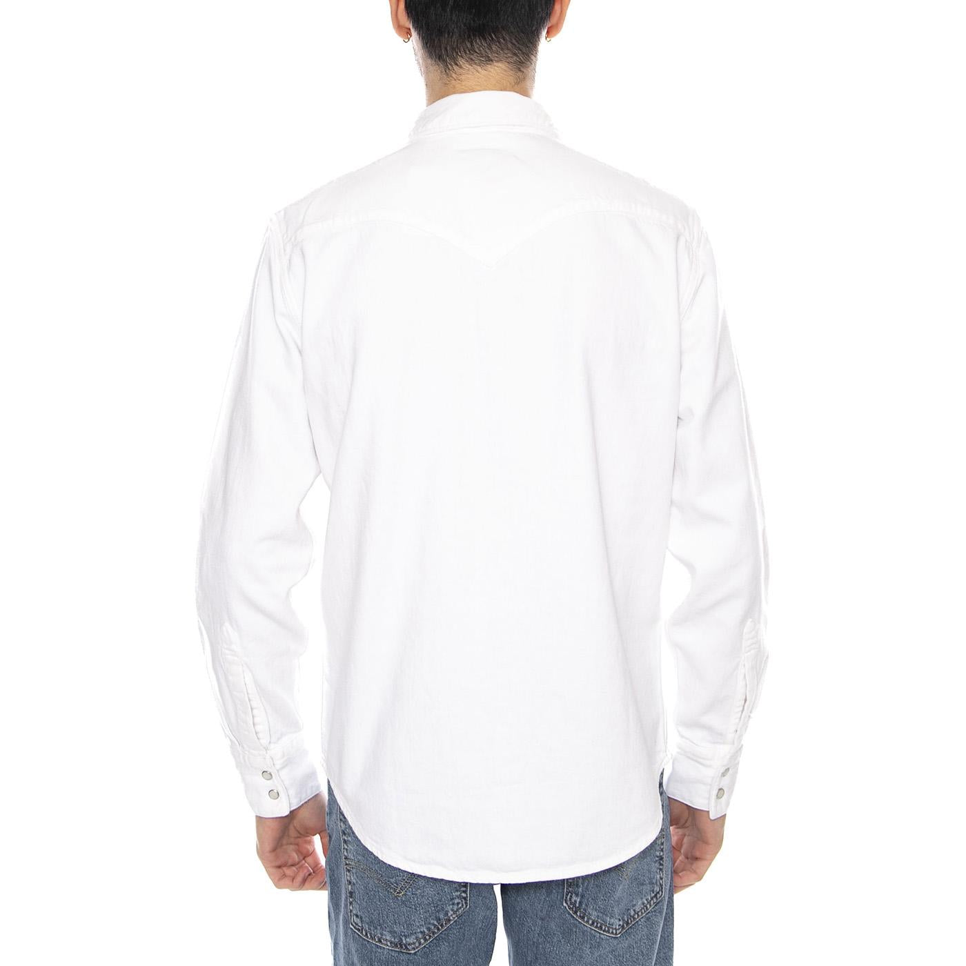 Barstow Western Standard - Cloudy Skys - Camicia Uomo Bianca 85744 0119 LEVIS 