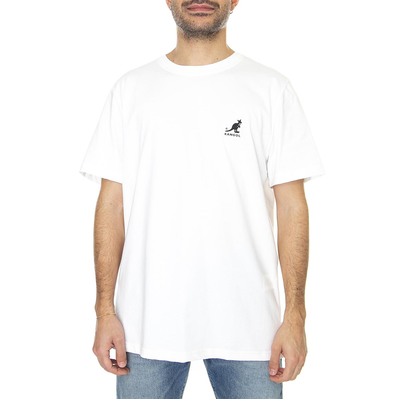 PSYC Heritage Natural - Maglietta Girocollo Uomo Bianca KAF22UTS218-129  KANGOL 