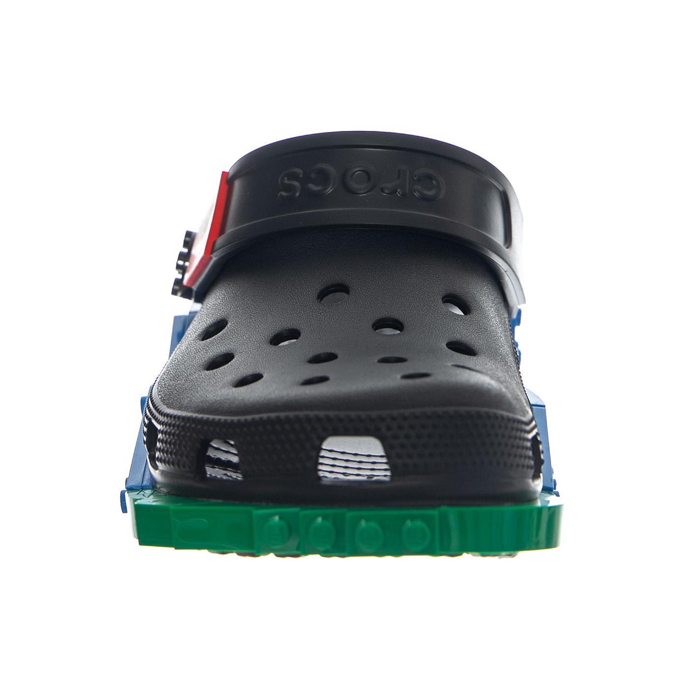 4LW SYSTEM CLOG UNISEX - Sandali Uomo / Donna Neri / Multicolore (Collaborazione LEGO) CR.211873 BLK CROCS 