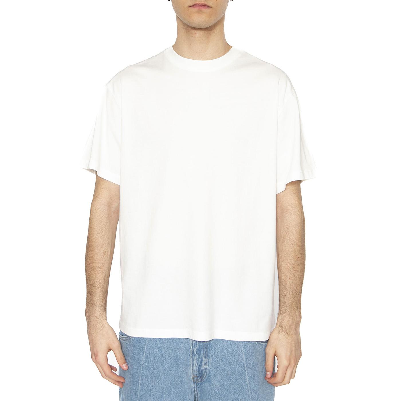 Cutre Heart Aaron Tee White - Maglietta Girocollo Uomo Bianca MTS00443-WHITE  THINKING 