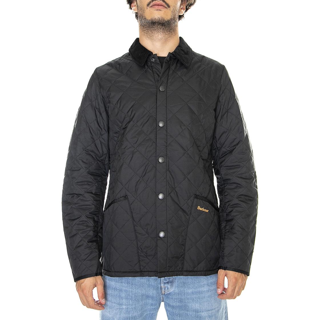 Heritage Liddesdale Slim Fit Black - Giacca Invernale Uomo Nera FW22-MQU0240-BK11  BARBOUR 