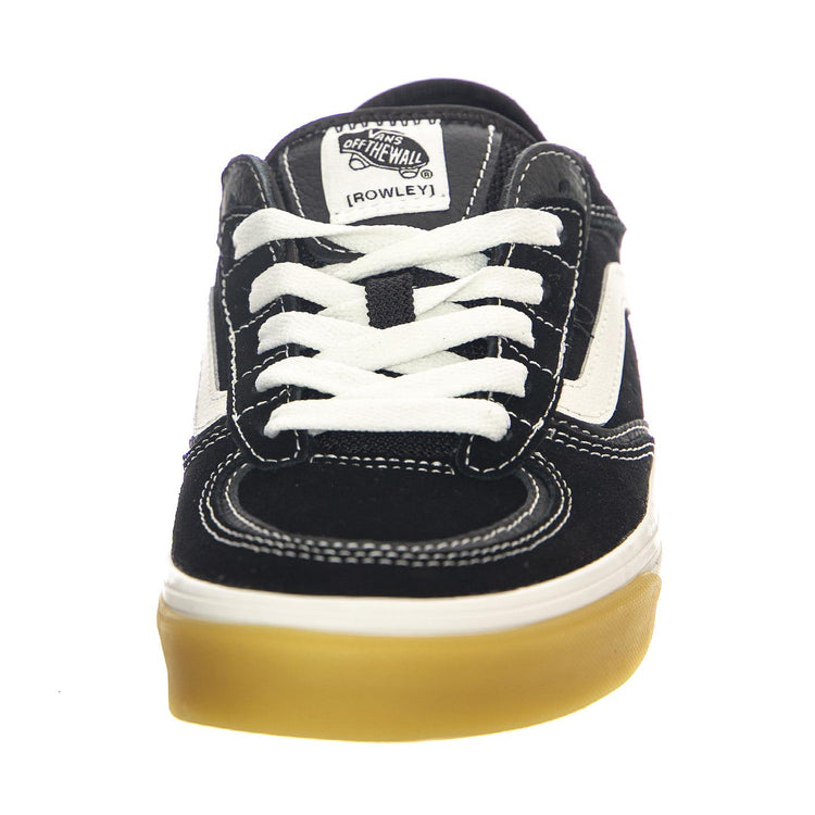 Rowley Classic Black/White/Gum - Scarpe Stringate Profilo Basso Uomo Nere VN0009QJ9X11  VANS 