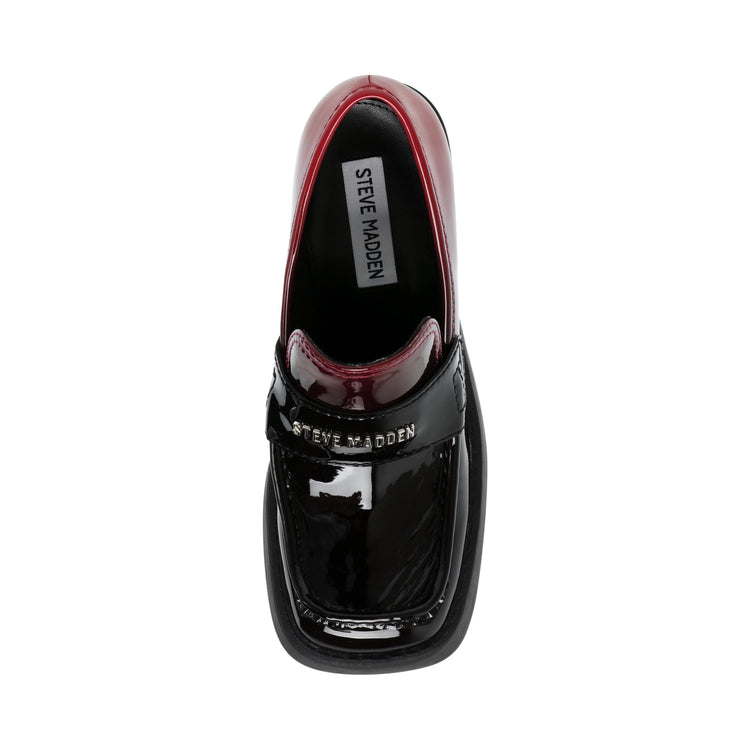 UTMOST-SM BLK/RED - Mocassini con Tacco Alto Donna Neri / Multicolore SMSUTMOST-SM-BLKRED . STEVE MADDEN 