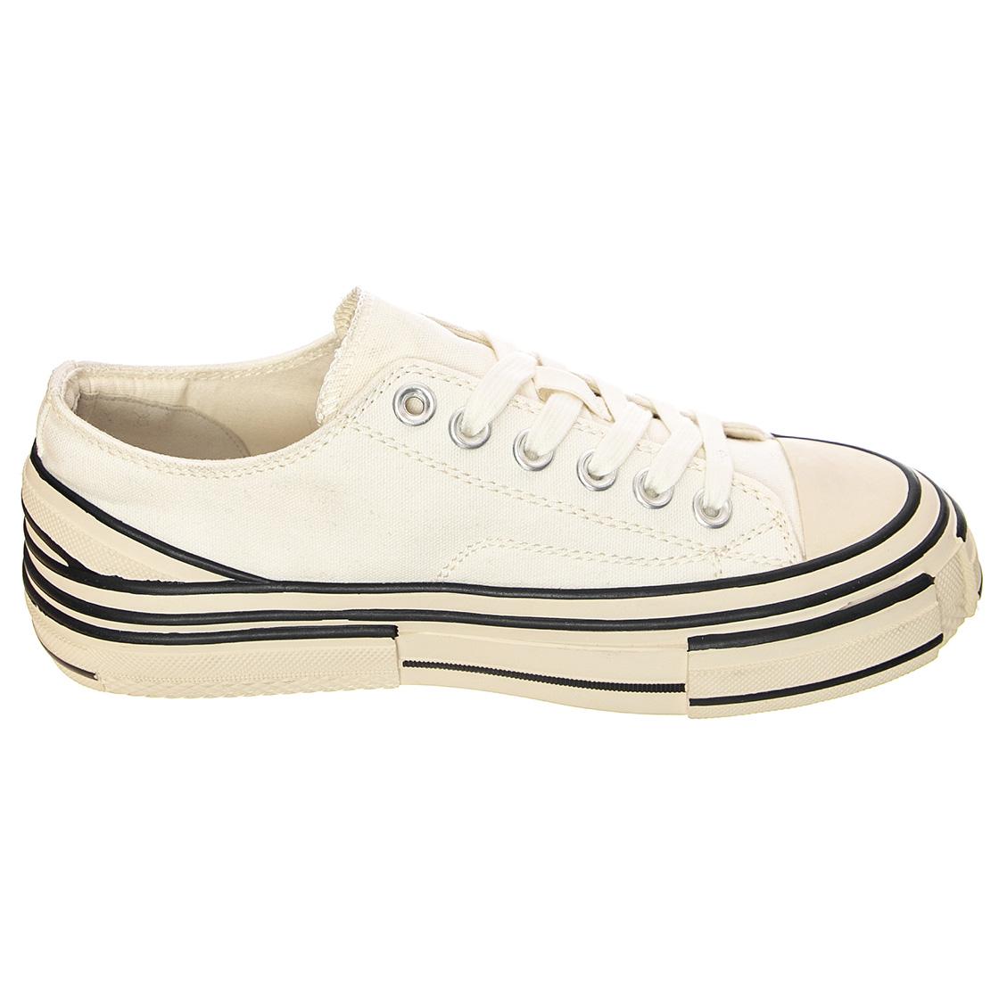 Endorphine Canvas - Scarpe Stringate Profilo Basso Donna Bianche JCSJCD037103-WHT  JEFFREY CAMPBELL 