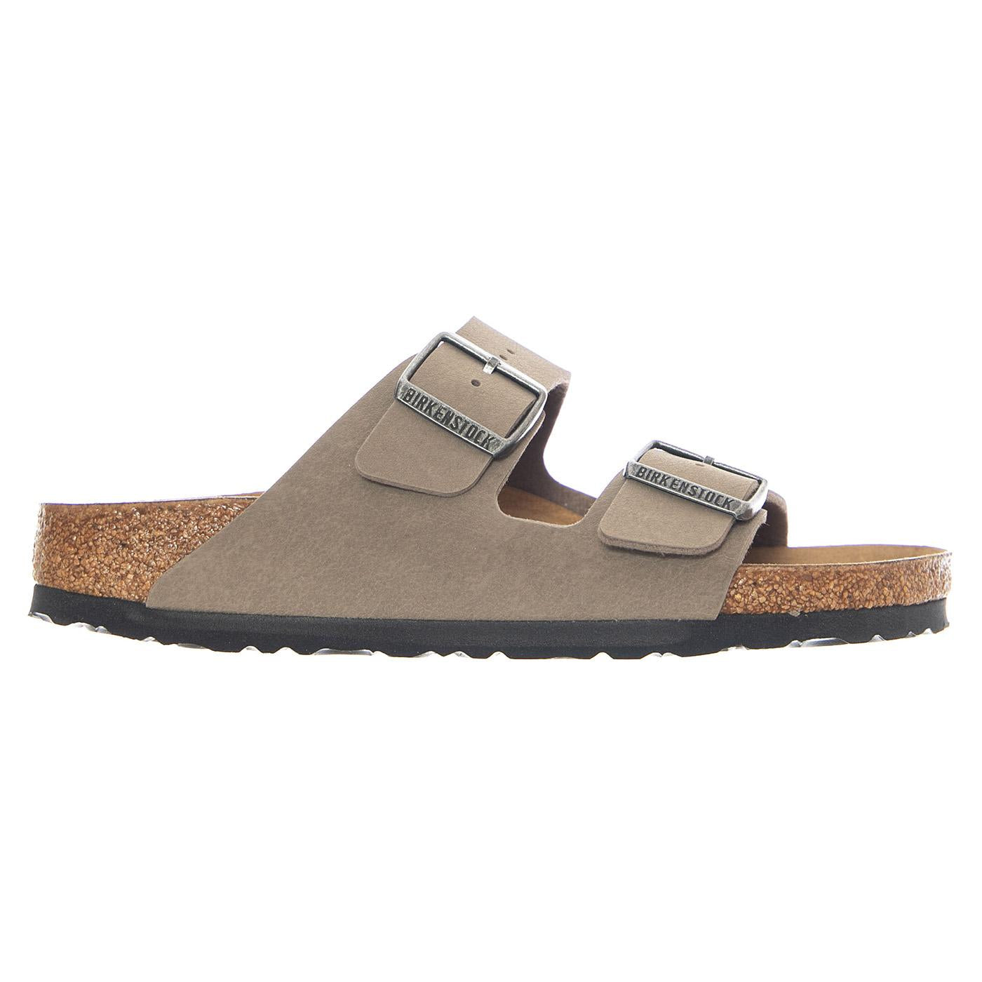 Arizona Birko Flor Narrow Fit Grey Taupe - Sandali Uomo / Donna Grigi 1032070 GTP BIRKENSTOCK 