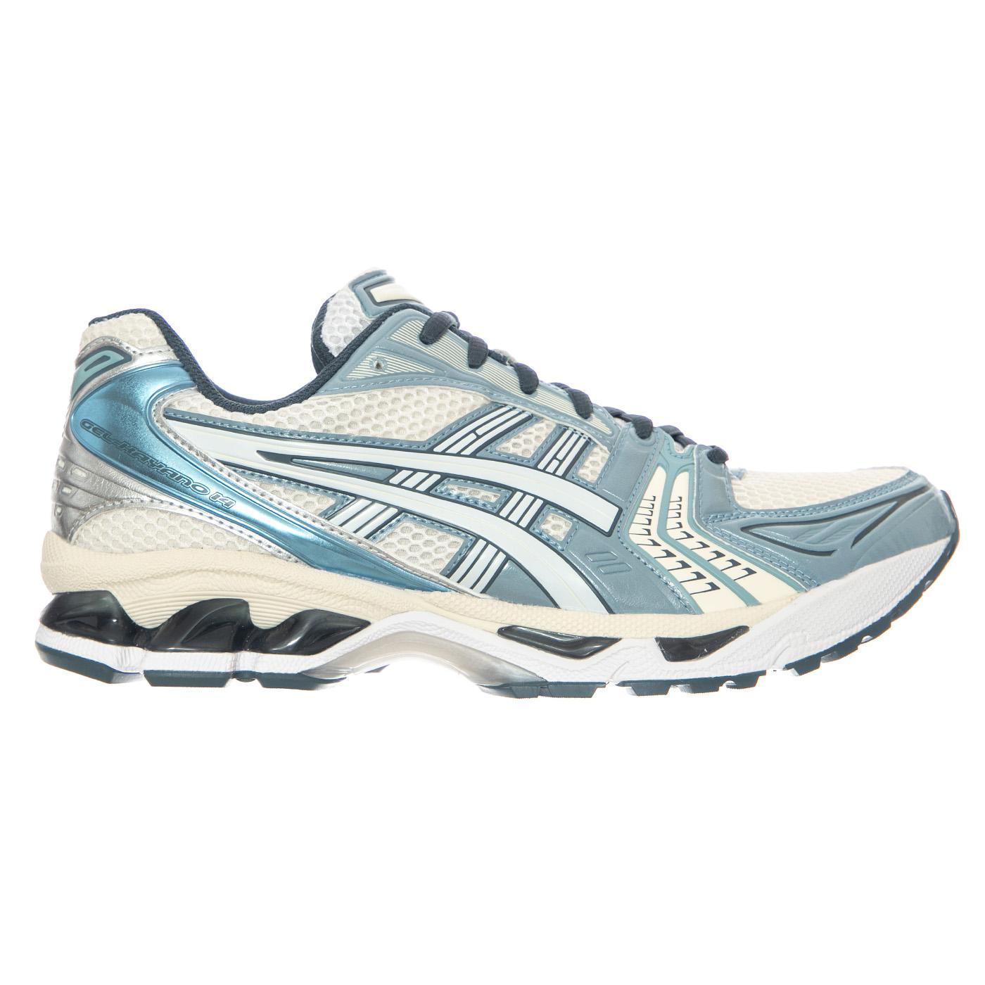Gel-Kayano 14 Cream/Raw Indigo - Scarpe Stringate Uomo / Donna Blu 1203A537-116 CREAM/RAW INDIGO ASICS 