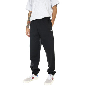 Established Works Bold Sweatpants Black - Pantaloni Casual Uomo Neri 142030043-BLKe  OBEY 