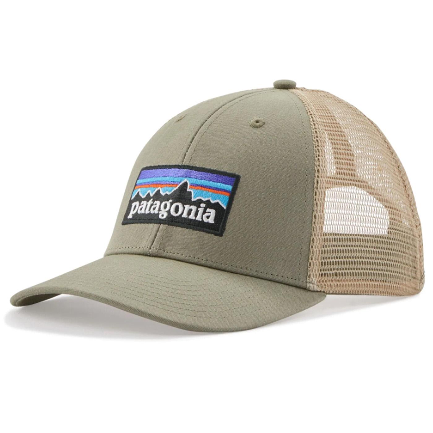 P-6 Logo LoPro Trucker Hat Garden Green - Cappellino con Visiera Verde 38283-GDNG  PATAGONIA 