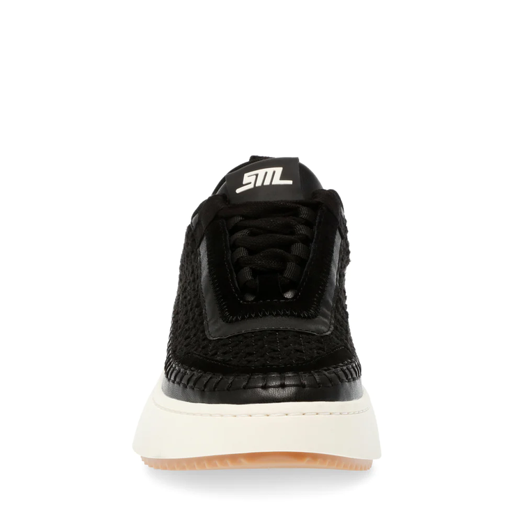 Doubletake Black - Scarpe Stringate Profilo Basso Donna Nere SMPDOUBLETAKE-034  STEVE MADDEN 