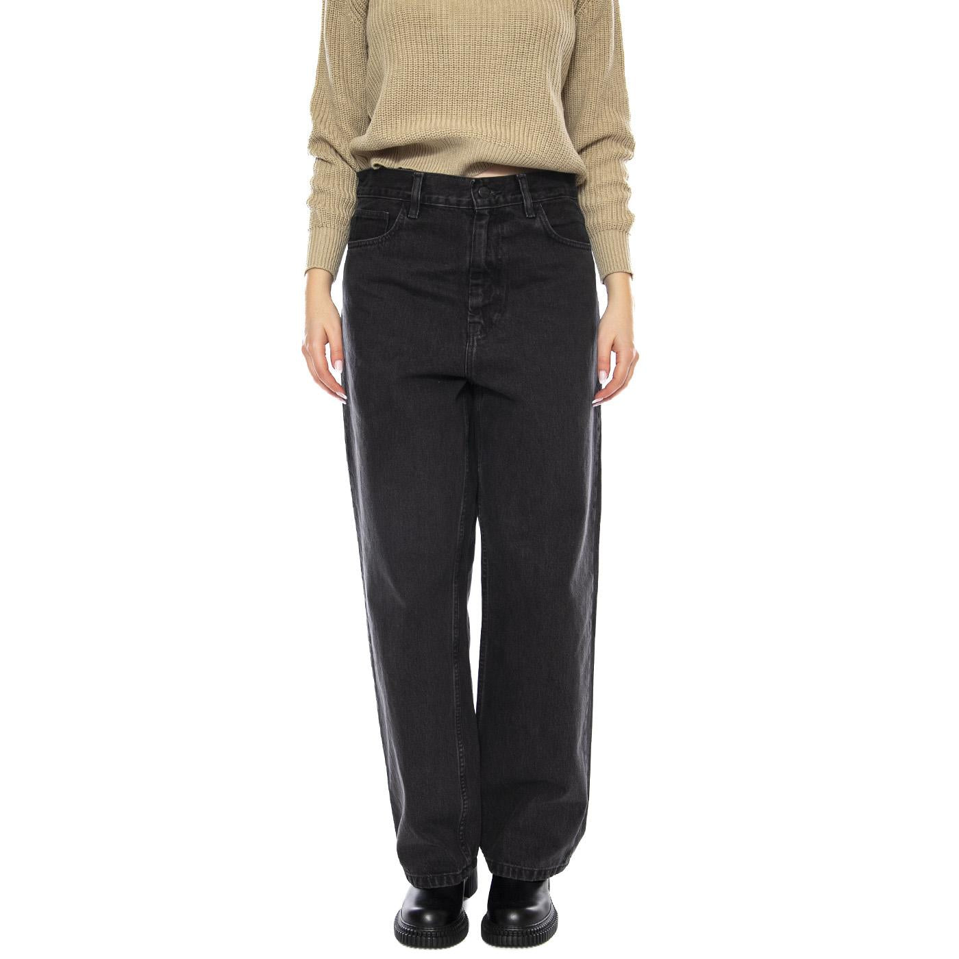 Carhartt WIP W' Brandon Pant -- Pantaloni Donna Neri I035892-89.06 . CARHARTT WIP 