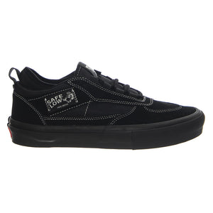 Skate Safe Low Black / Black Uomo -- Scarpe Stringate Uomo Nero VN000EEH BKA1 VANS 