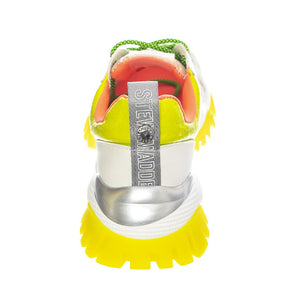 Treasures - Scarpe Stringate Profilo Basso Donna Multicolore / Gialle SMPTREASURES-YLW  STEVE MADDEN 