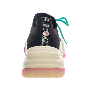 CITYSCAPE BLK/MINT BLACK - Scarpe Stringate Donna Nere SMPCITYSCAPE-BLK . STEVE MADDEN 