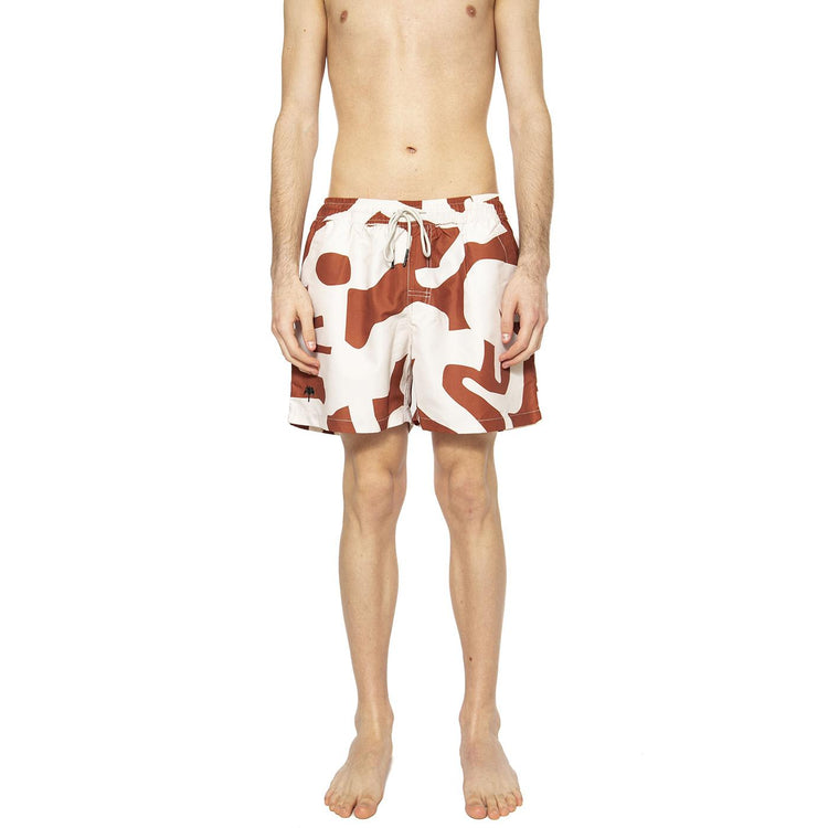 Russet Puzzlotec Swim Shorts - Costume da Bagno Uomo Multicolore 5001-308-5001-308  OAS 