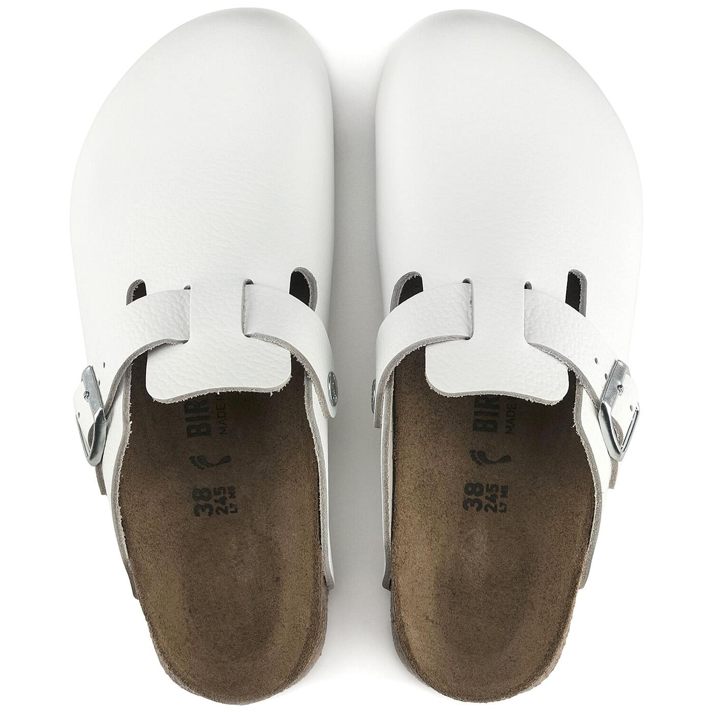 M' Boston BS White Regular Fit - Sandali Uomo Bianchi - Calzata Regolare 060134  BIRKENSTOCK 