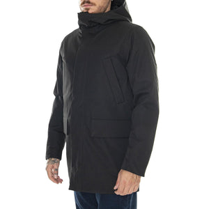 M' Lucius Black Jacket - Giacca Invernale Uomo Nera 330653-110  ELVINE 