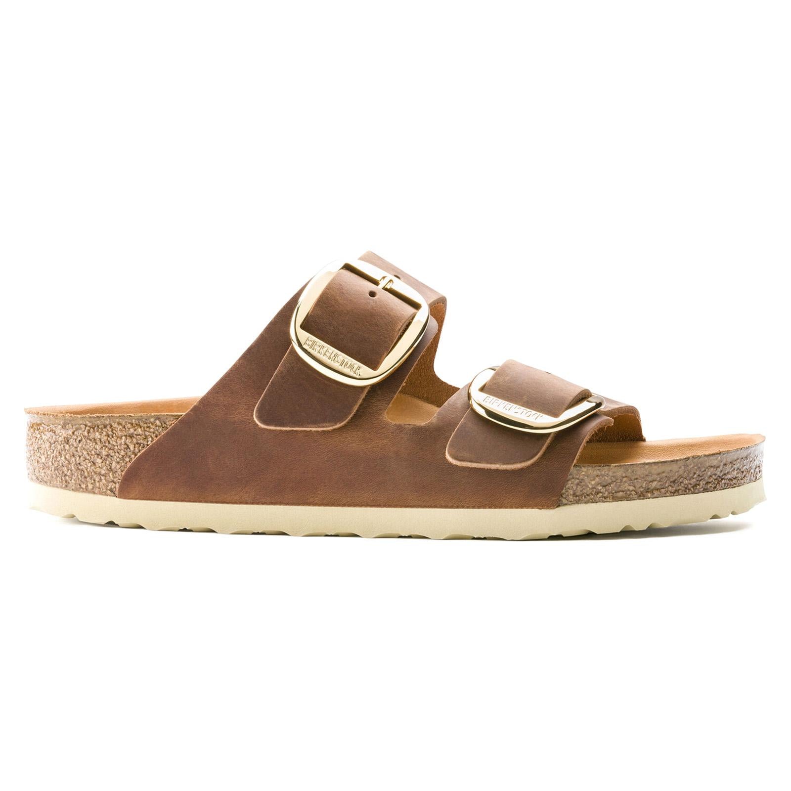 Arizona Big Buckle Sandals - Cognac - Sandali Donna Marroni - Calzata Normale 1011073  BIRKENSTOCK 