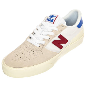 Numeric Skateboarding White / Red Leather / Textile - Scarpe Stringate Profilo Basso Uomo Multicolore NM272BAB  NEW BALANCE 
