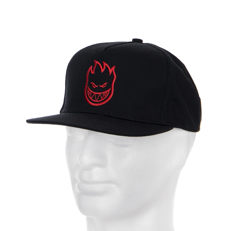 BIGHEAD SNAPBACK HAT BLACK 81234_4  SPITFIRE 