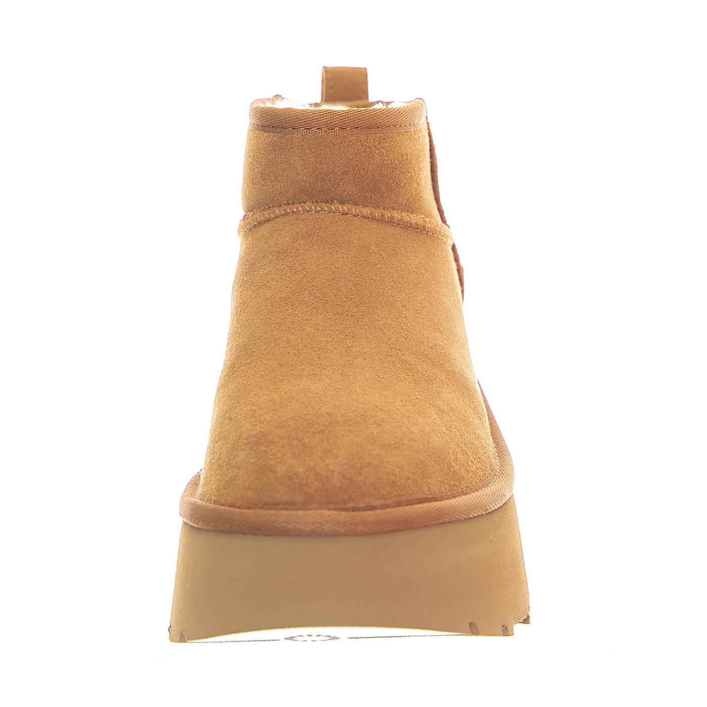W Classic Ultra Mini New Heights Chestnut - Scarpe Donna Marroni 1158311-CHE  UGG 