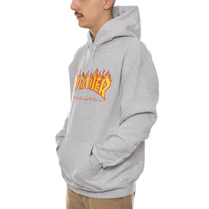 FLAME HOOD GREY 312007 GRY  THRASHER 