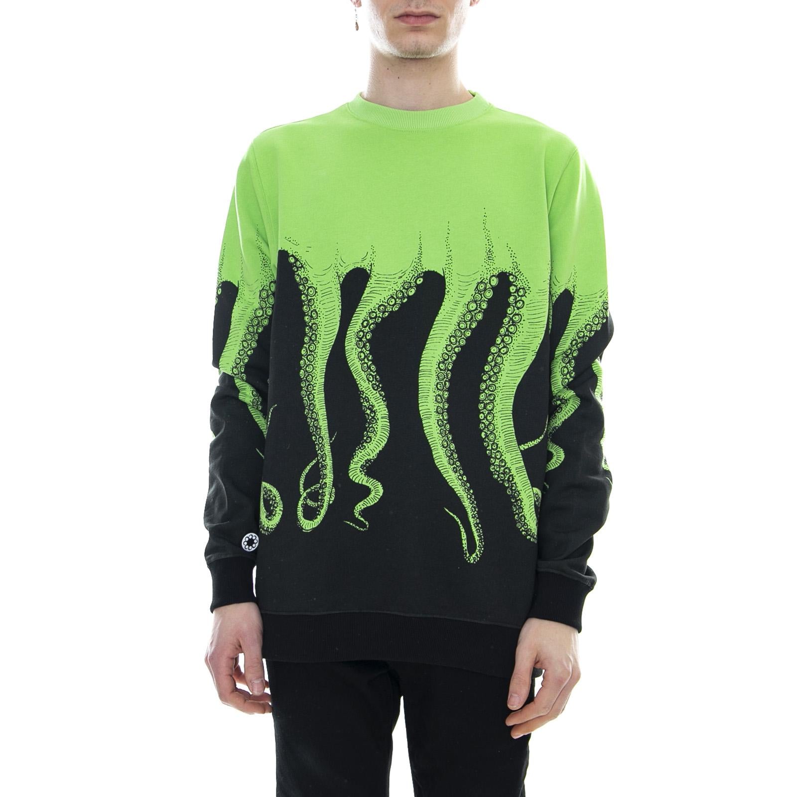  19SOSC01-LIME-BLACK  OCTOPUS 